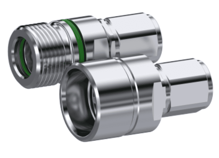 Rostfri skruv-snabbkoppling 3/4" BSP hane, BG-mått 4