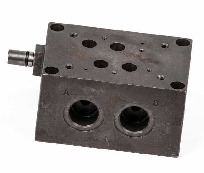 NG16 underblock | med tryckbegränsningsventil | 1" BSP | sidoanslutningar