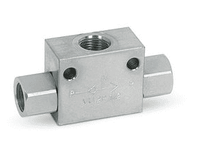 Växelventil VU2P 1/4"