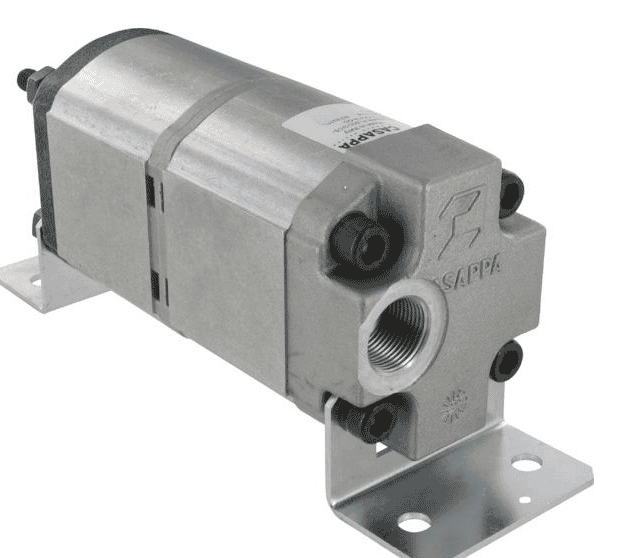 Flödesdelare (motor) Casappa 2 sektioner 17-49 l/min