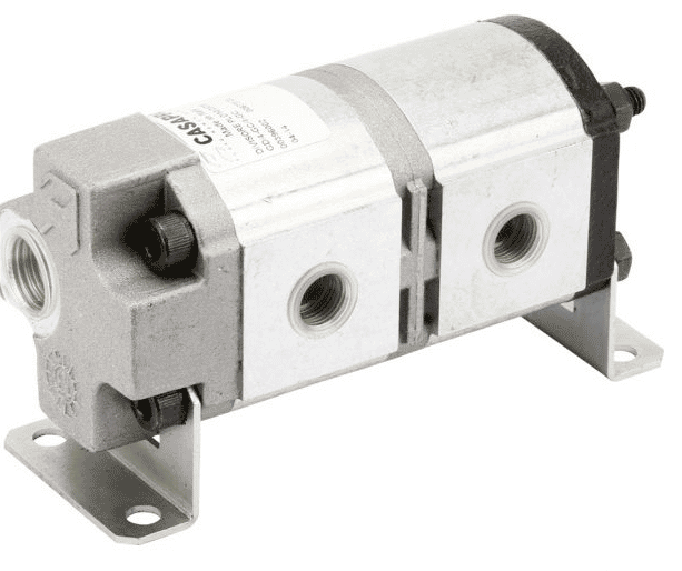 Flödesdelare (motor) Casappa 2 sektioner 5-15 l/min