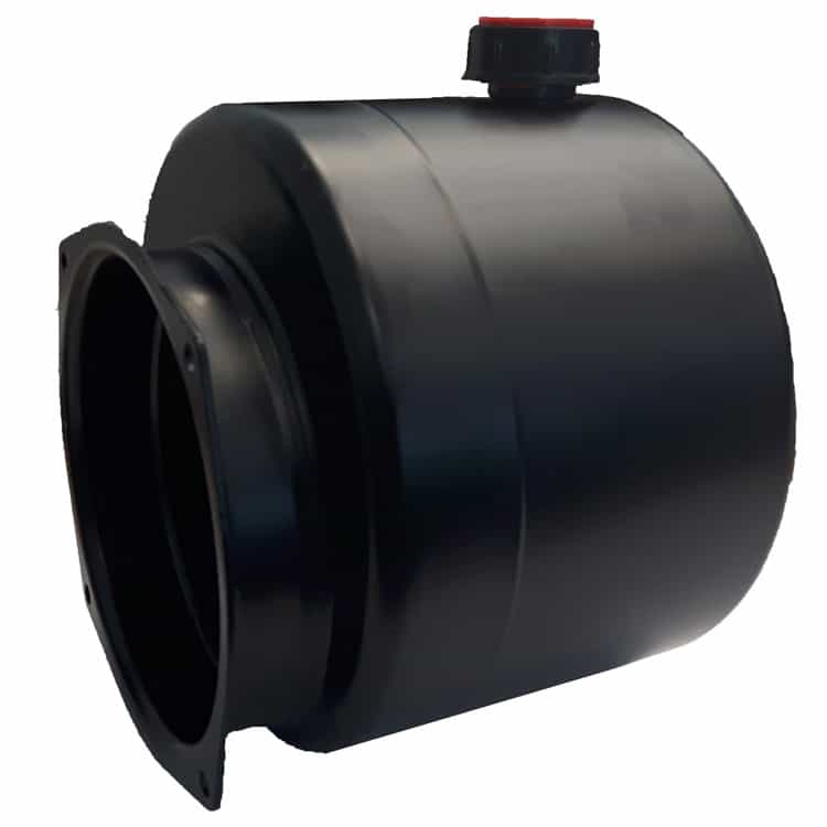 Minihydraulaggregat tank stål horisontell 4 liter (inte standard)