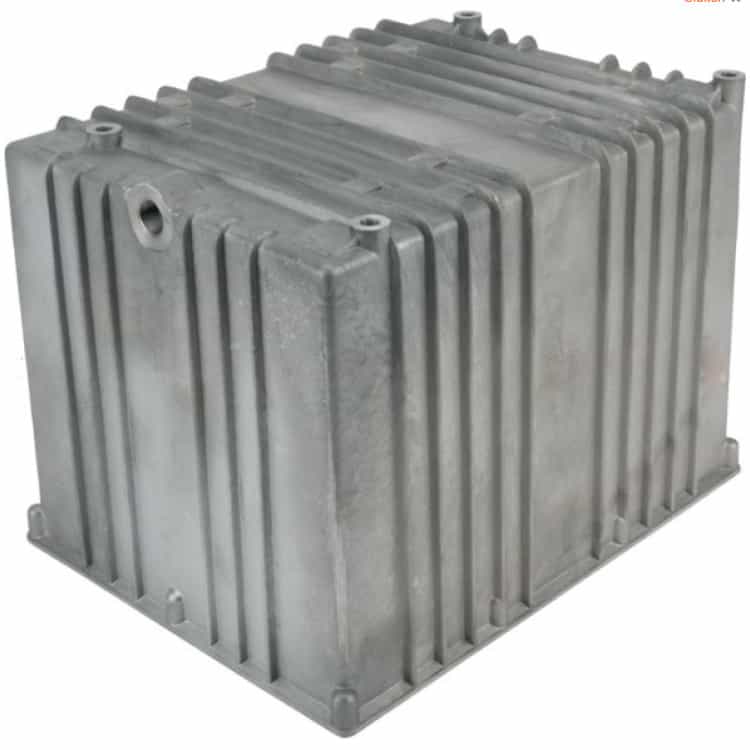 Aluminiumhydrauliktank NG utan lock 13 liter