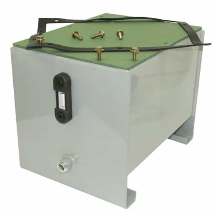 Stålhydrauliktank PSTM 50 liter komplett set