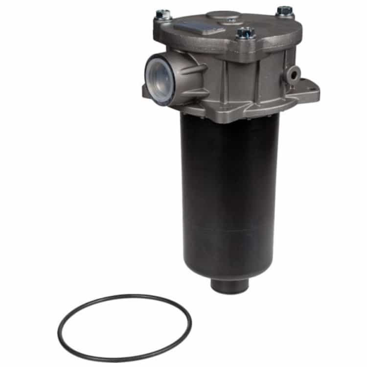 Hydraultank returfilter 1 1/4" BSP, 60µ, 450 L/min