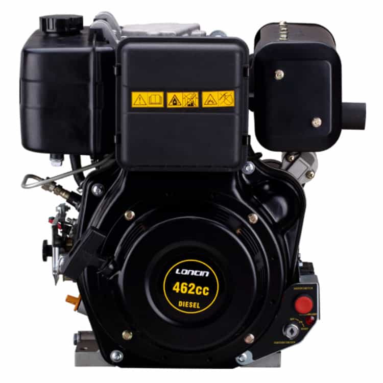 PTM460DPRO 12hk dieselmotor med förinstallerad kugghjulspump pumpgrupp 2