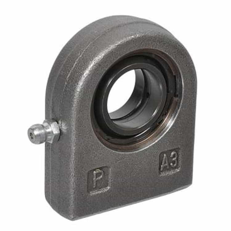 HMB ledöga med innerdiameter 25 mm för cylinder med borrning Ø70 mm (tysk modell)