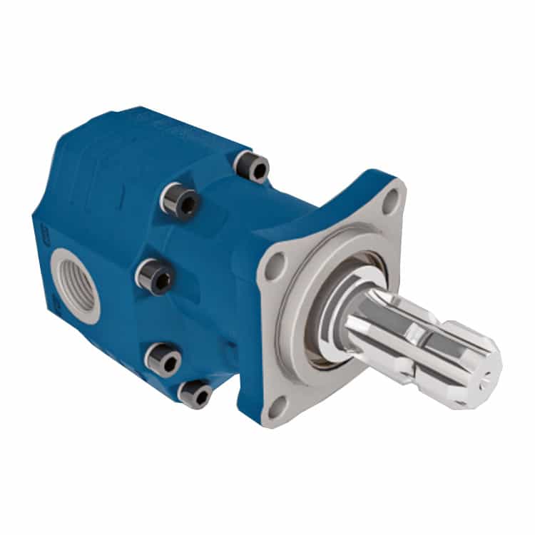 PTO Kugghjulspump höger med stålhus ASAE ISO serie pump 125cc
