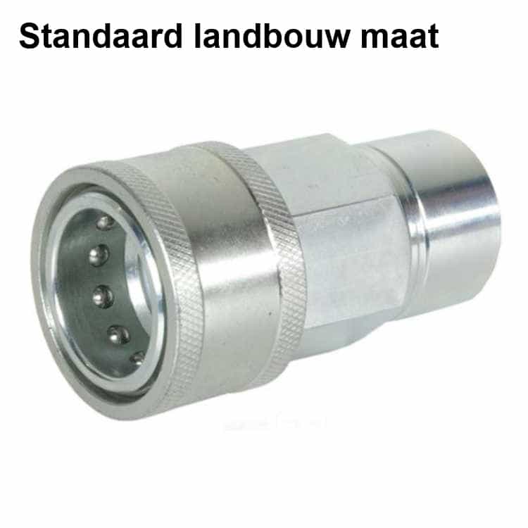 Snabbkoppling 1/2" BSP hona, BG-mått 3