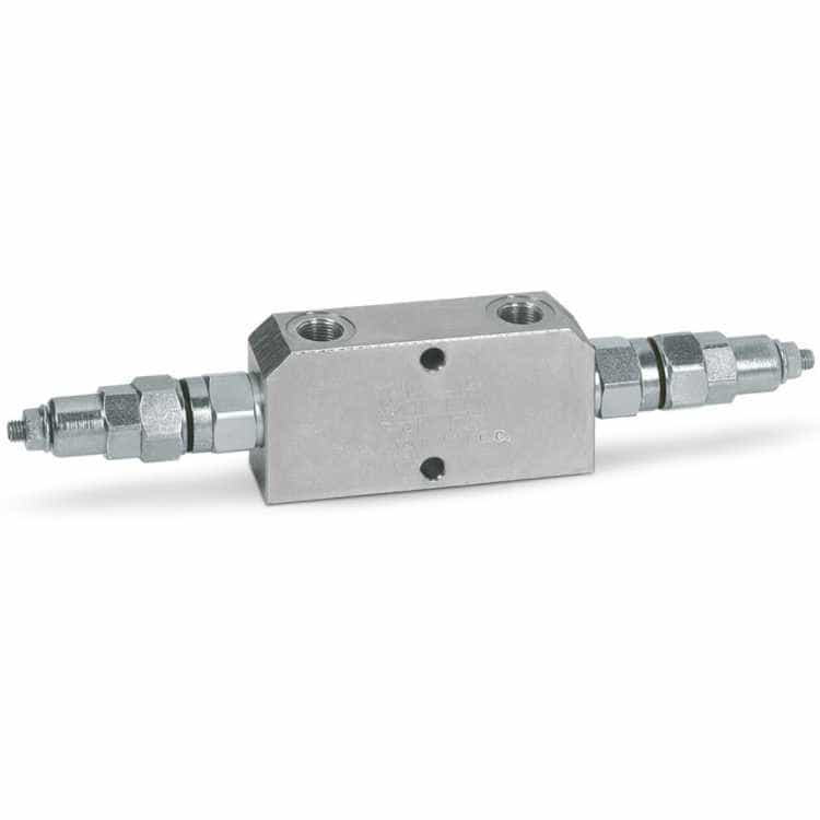 Dubbel hydraulisk balanseringsventil VBCD 3/4" DE CC