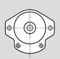 Styrkant 82,55mm splineaxel (9 kuggar) 15,85mm