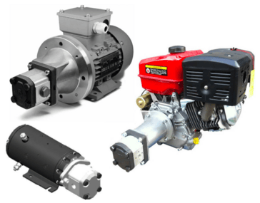 Motor-/pumpkombinationer
