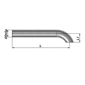 Svetsbara hydraulikledning