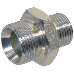 Adaptrar metrisk (S) (24º) hane-hane