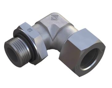 Adapter vinkelkopplingar BSP - metrisk (L) hane