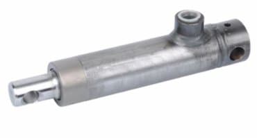Enkelverkande cylindrar med fästen