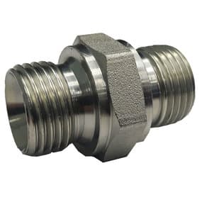 BSP raka kopplingar (60º kona)