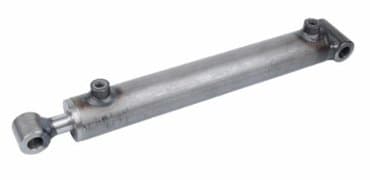 Dubbelverkande cylindrar med brett fäste