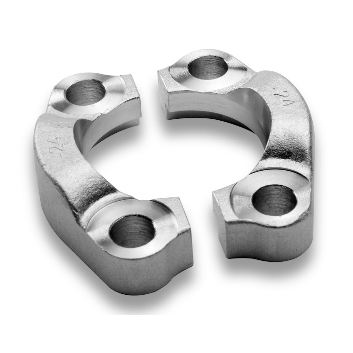 SAE flänshalvor sats 1" 1/4 - 6000 PSI