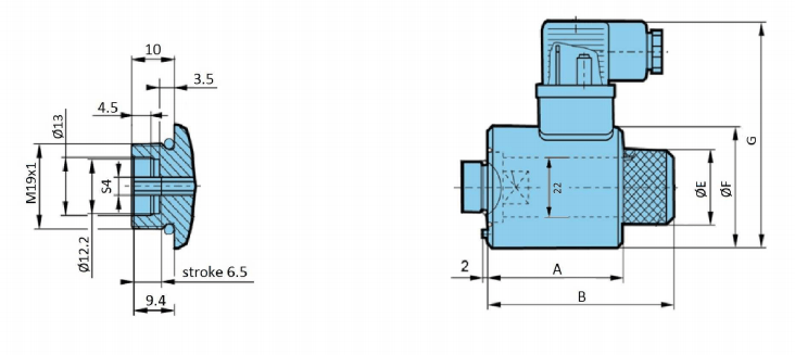 Spole NG6 110 VAC 29W – bild 2