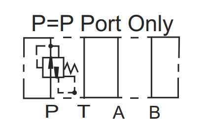 NG10 Tryckreduceringsventil P-port 80 l/min – bild 2