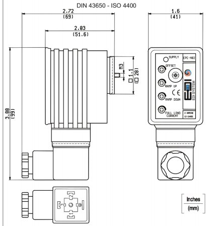 Bosch Rexroth kontakt för proportionell riktningsventil inkl. förstärkare – bild 2