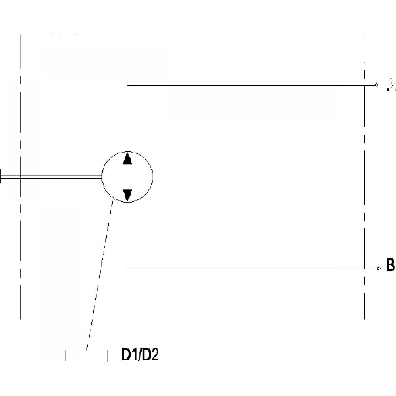 Axialkolvpump för sluten krets 3/4" BSP 250 bar 28cc – bild 3