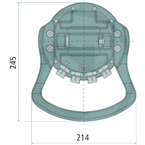 Rotator 3 ton med Ø49,5 mm axel – bild 4