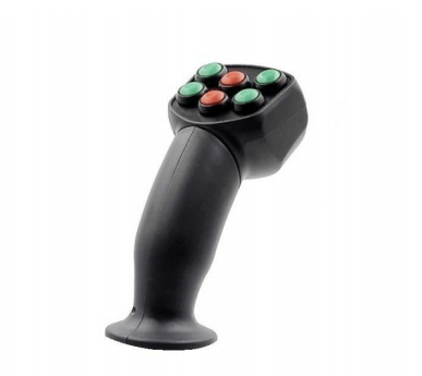 2 knappar ergonomisk joystick