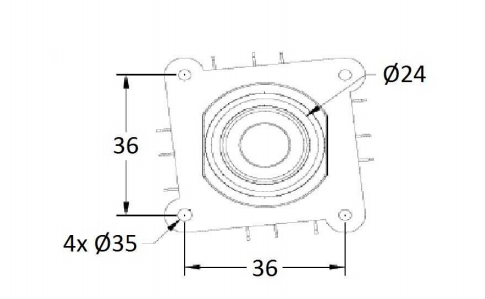 Manöverspak / joystick med 2 funktioner – bild 2