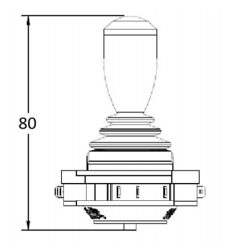 Manöverspak / joystick med 2 funktioner – bild 3
