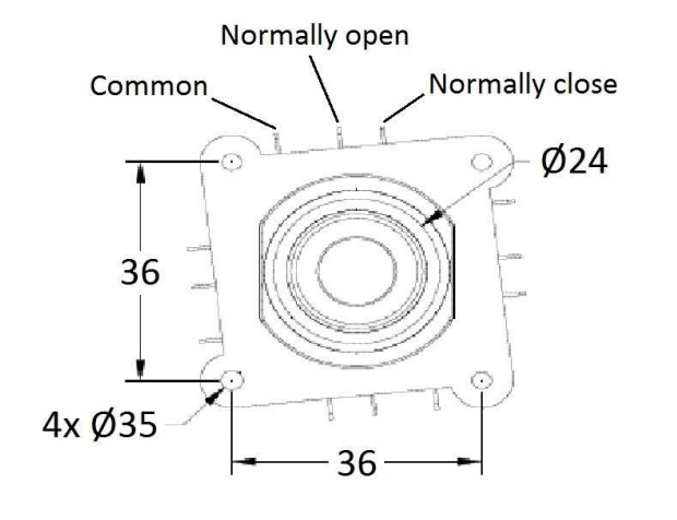 Manöverspak / joystick med 8 funktioner – bild 4