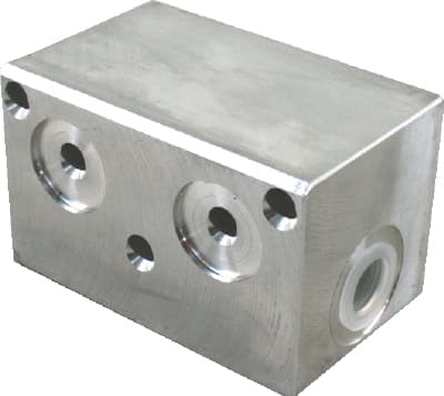 A03 mellanblock för hydraulaggregat NG6-ventil