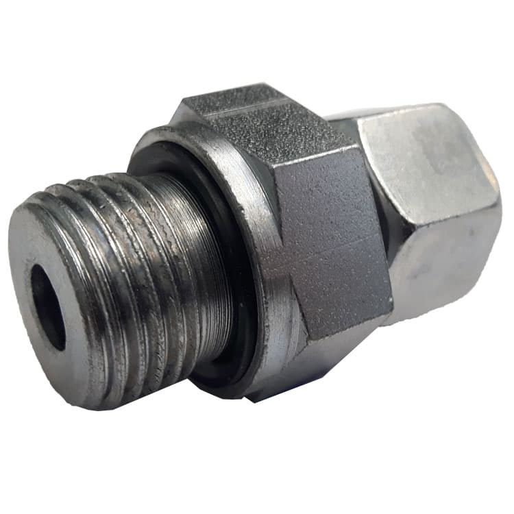 BSP 1/2" - 14S (M22X1,5) hane inskruvningskoppling med svivel
