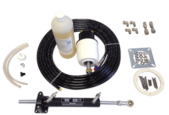 Hydraulisk styrset 30kgm för motorbåt