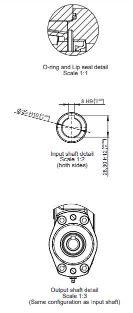 Hydraulisk svängkrans 1:61 utvändig diameter 370mm – bild 8