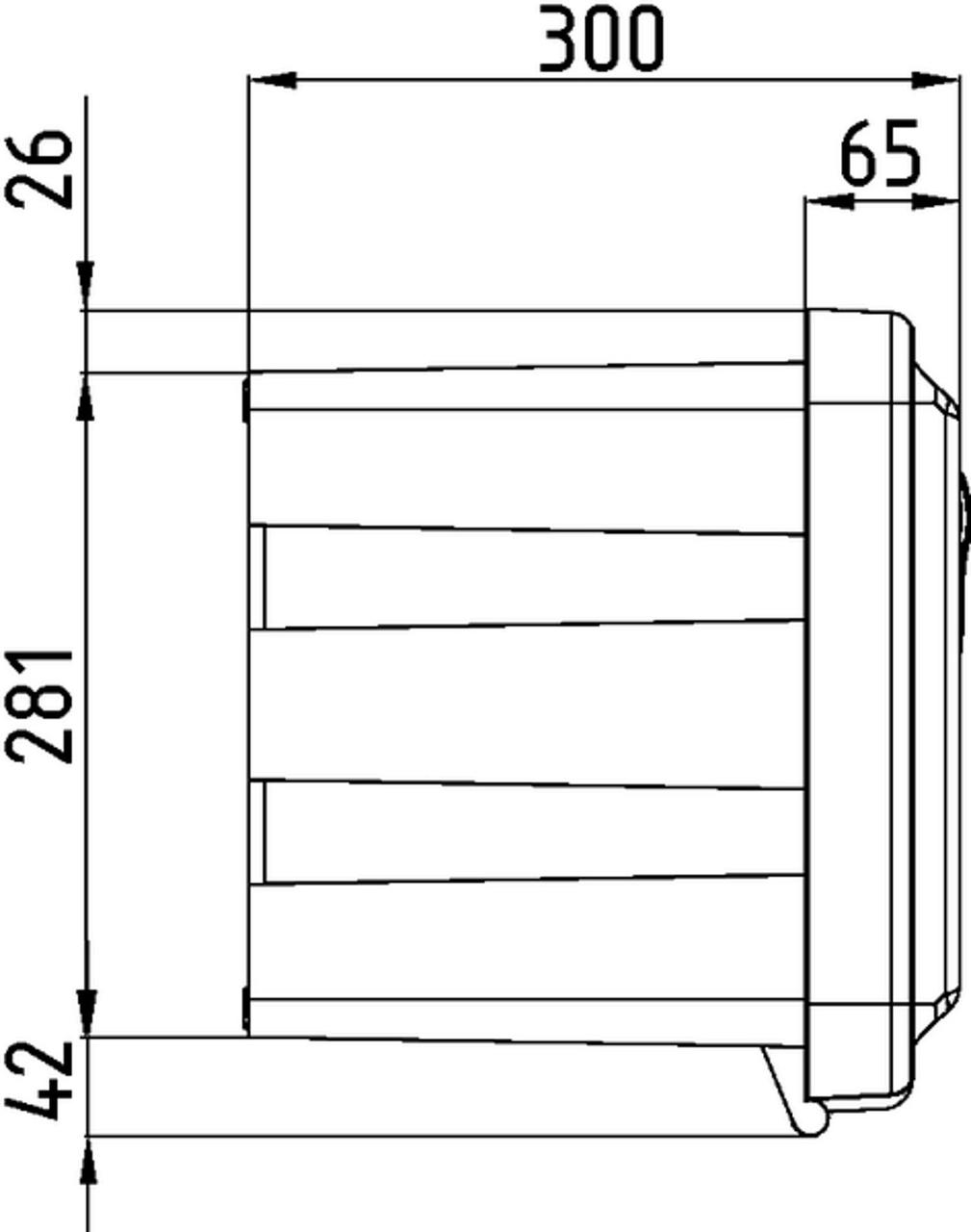 Låda för hydraulaggregat 750x350x300mm – bild 4