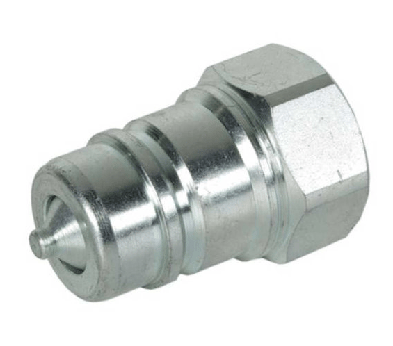 Rostfri ISO-A snabbkoppling 1/4" BSP hane, BG-mått 1