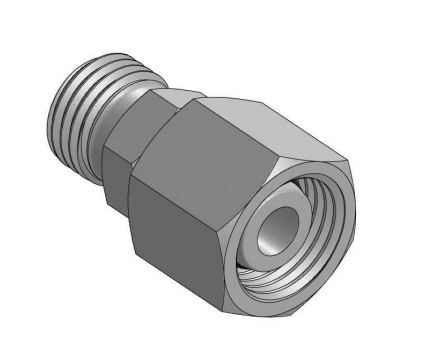 Adapter 18L - 42L hane-hona med svivelmutter – bild 2