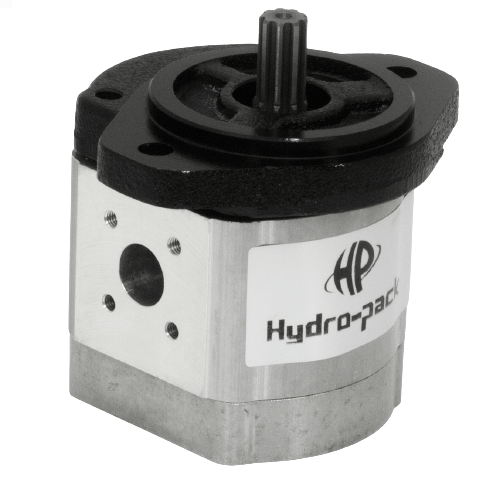 6,3cc frontpump tandempump vänster med 9T splinead axel styrkant 82,55mm