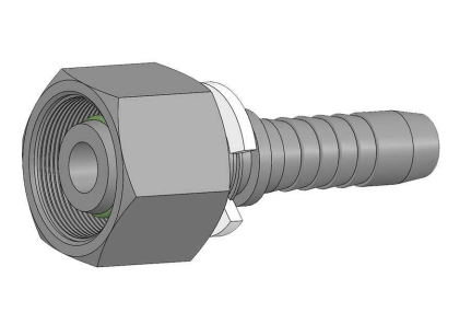 Rostfri 5/16" DN presskoppling 14S M22x1,5 med o-ring