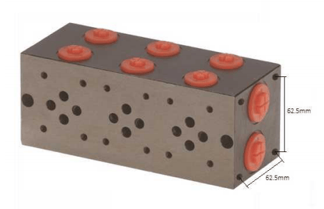 NG6 underblock (parallell), 3 sektioner med topp- och sidoanslutning – bild 2