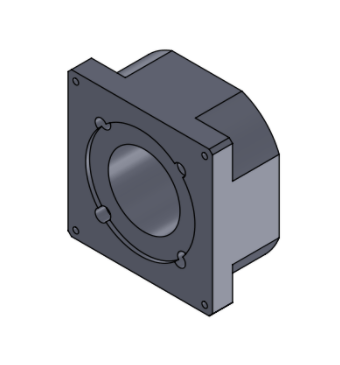 100B14 fläns med koppling för minihydraulaggregat – bild 2