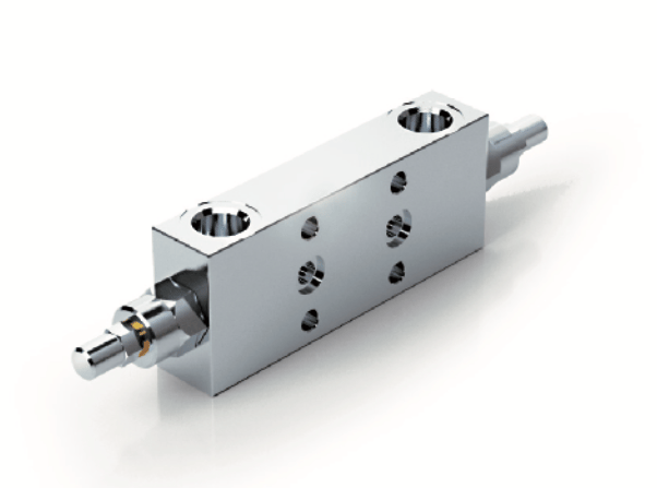 Dubbelverkande balanseringsventil VBCD 3/8" DE FL