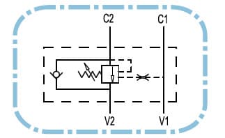 Enkelverkande balanseringsventil VBCD 1/4" SE/A – bild 2