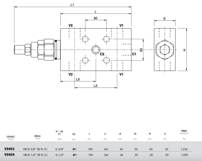 Enkelverkande balanseringsventil VBCD 1/2" SE FL CC – bild 3