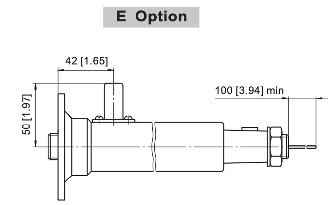 Styrkolumn för orbitmotor 393 mm lång axel 1:16 typ 3 – bild 4