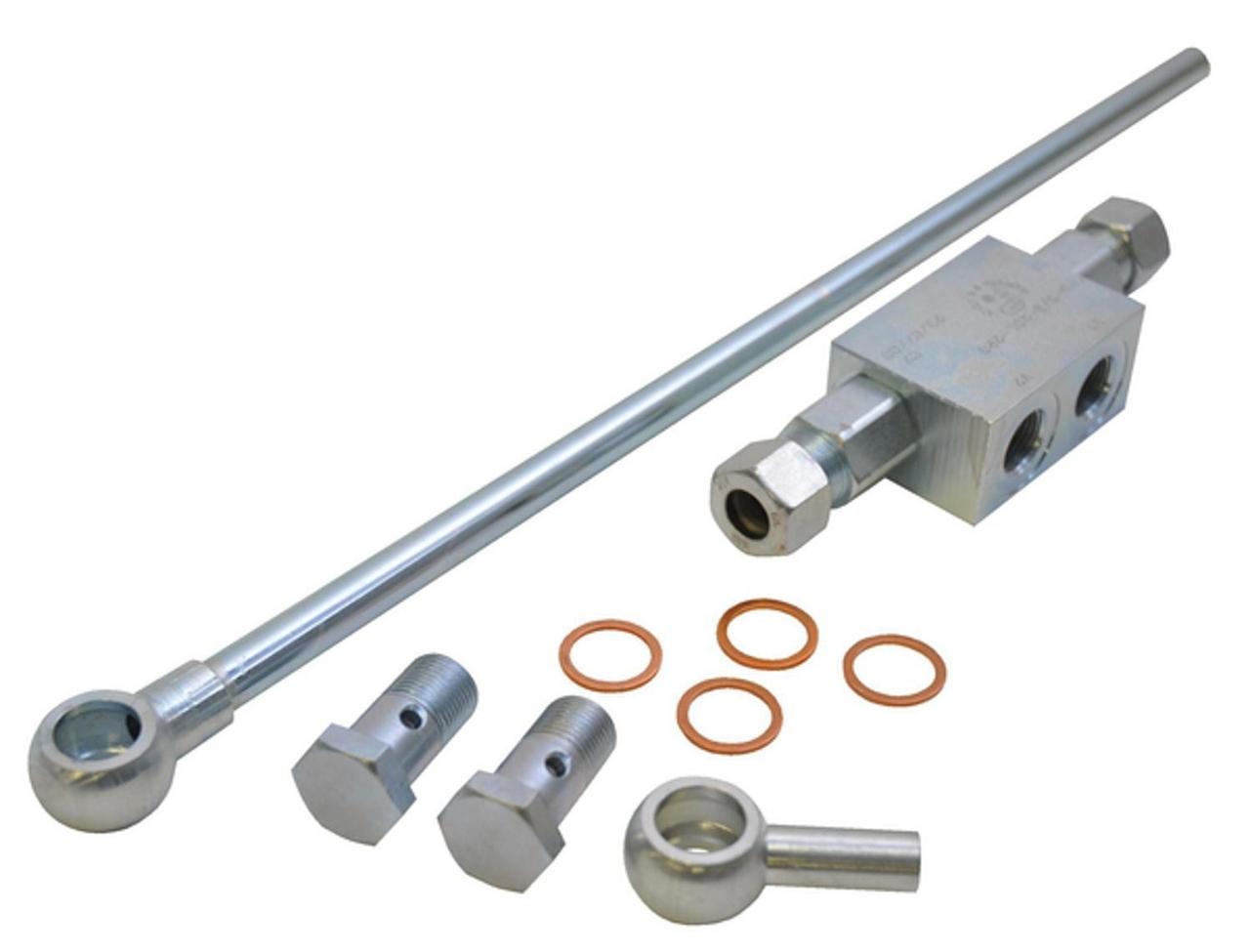 Påbyggnadssats styrd backventil 1/4" för hydraulcylinder upp till 500 mm slaglängd