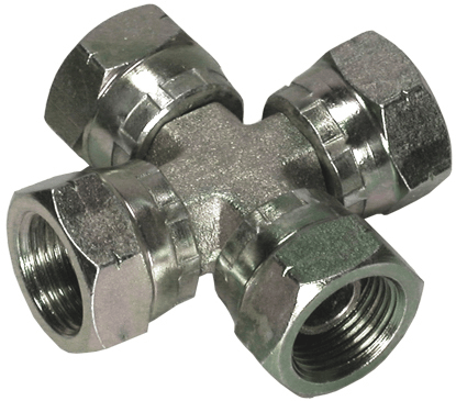Korskoppling 1'' 1/2 BSP hona med svivel