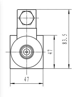 NG6 220V Cetop Elektrisk 4/2 riktningsventil, AB stängd PT ansluten 315 bar – bild 4